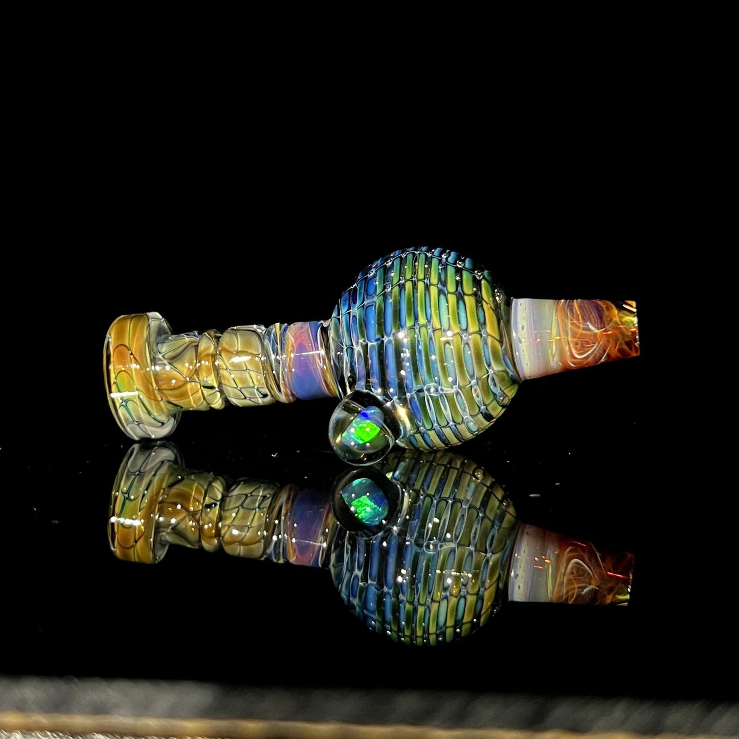 Commander Glass Bubble Carb Caps