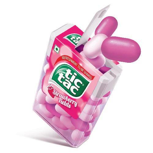 Tic Tac Strawberry Flavor 12pck x 13g