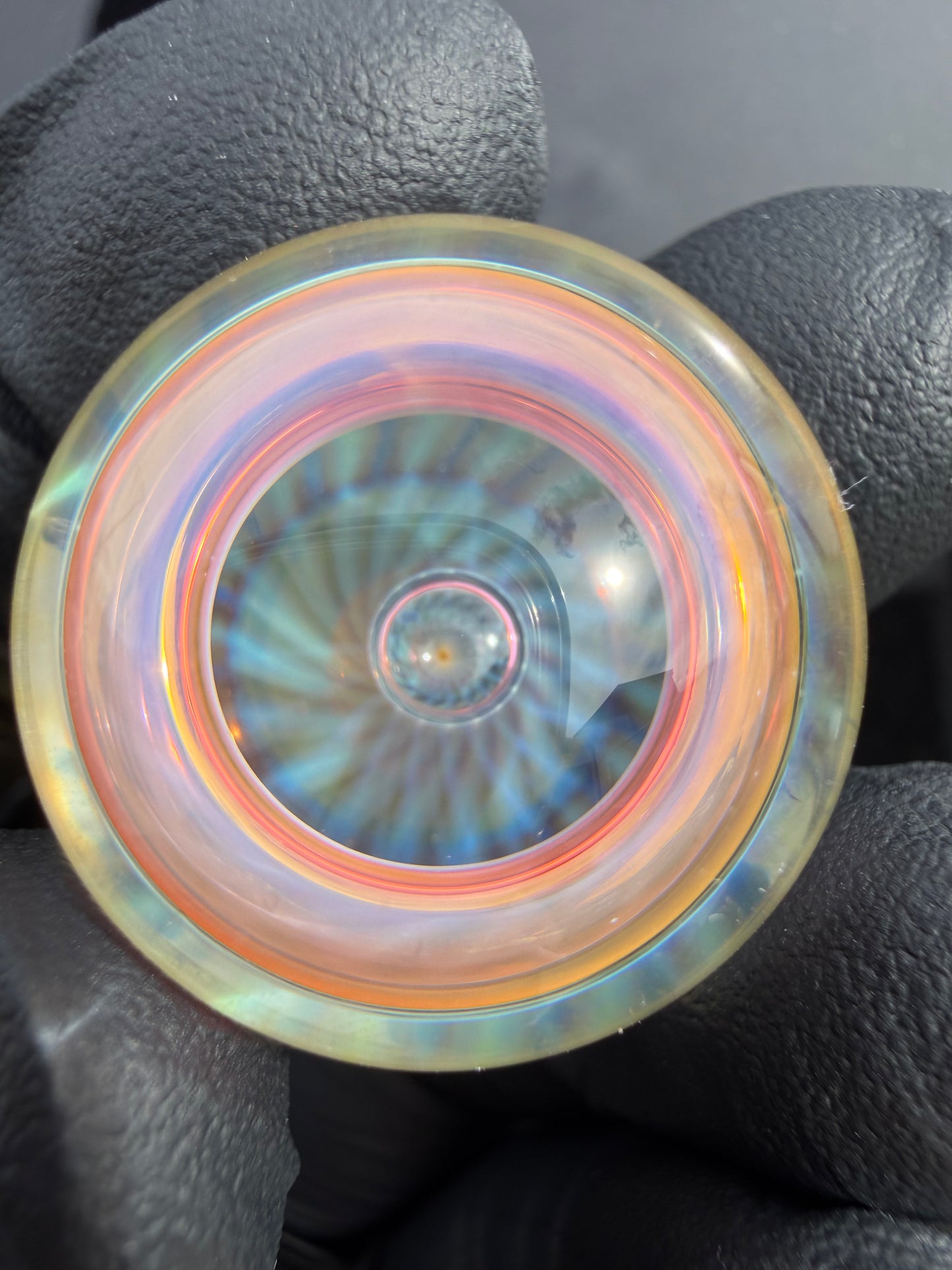 Beak Glass 28mm Air Trap & Fume marble