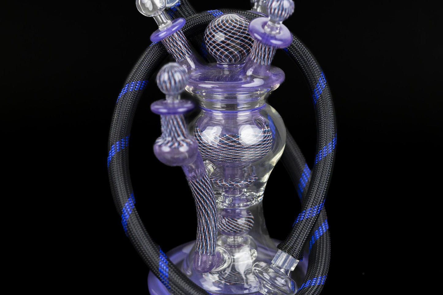 @bc_glass x @mhennyglass Innerloop Hookah w/ All Matching Accessories