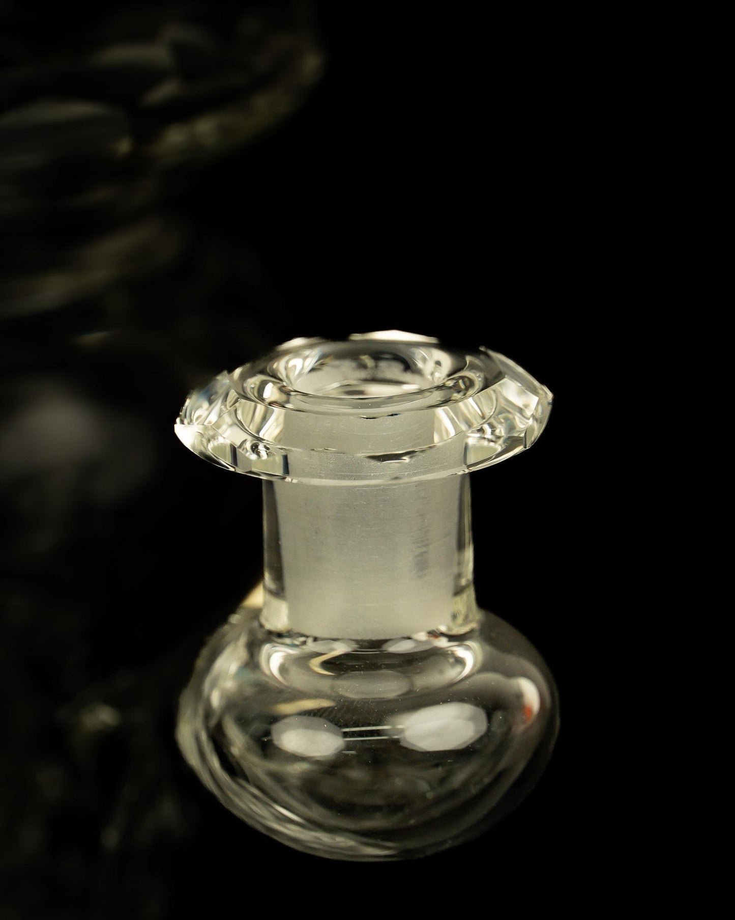 @bc_glass Clear Kickback Faceted Innerloop