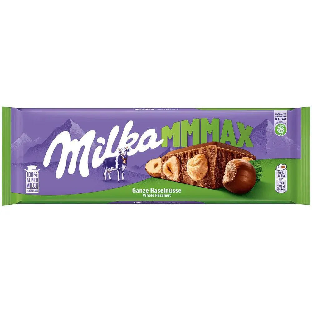 Milka Whole Hazelnuts 270g Max (Austria)