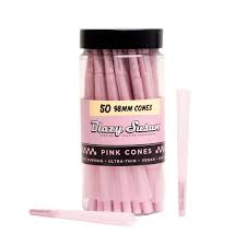 Blazy Susan Pink Cones - 50 Count Jar