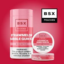 BSX Pouches - Strawmelon Bubble Gum Ice