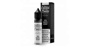 Coastal Clouds - Red White Berry