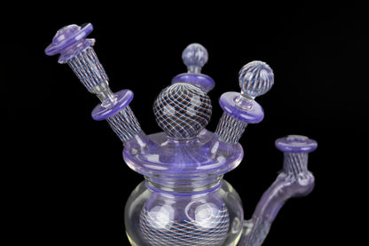 @bc_glass x @mhennyglass Innerloop Hookah w/ All Matching Accessories