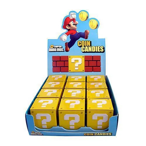 Nintendo Mario Collectible Tin Coin Candies