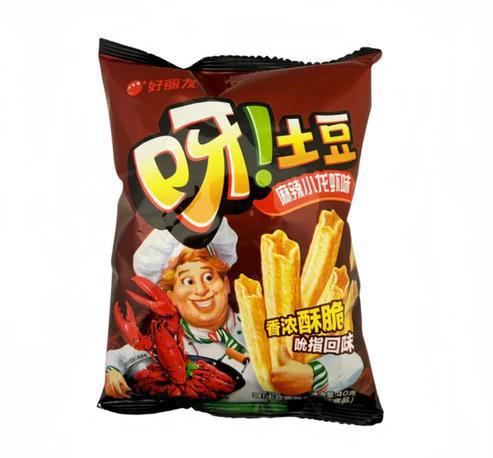 Orion Ya Potato Sticks Spicy Crayfish Flavor 70g (China)