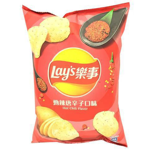 Lay's Chips Family Bag Hot Chili Pepper (Taiwan)