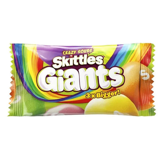 Giant Skittles Crazy Sours Flavor