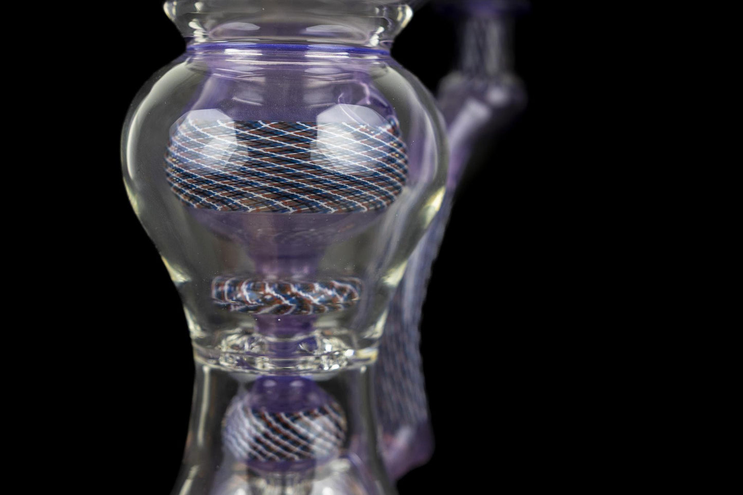 @bc_glass x @mhennyglass Innerloop Hookah w/ All Matching Accessories
