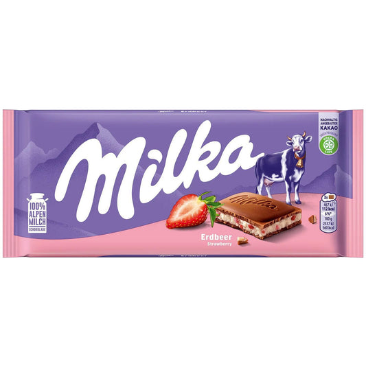 Milka Strawberry 100g (Germany)