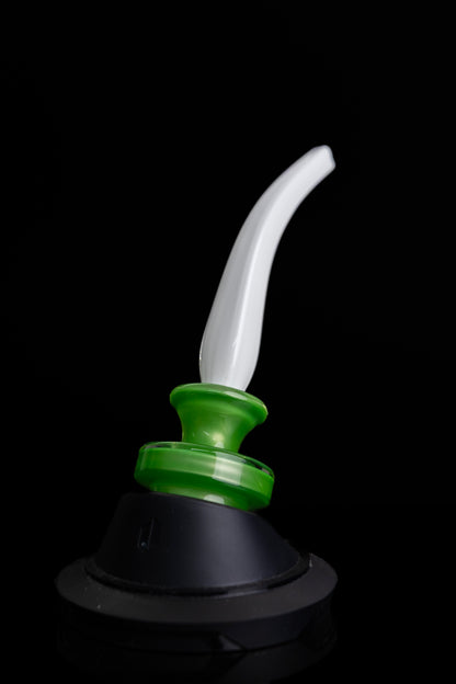 Bear Mountain Studios Cavalier Dry Puffco Top - Green And White