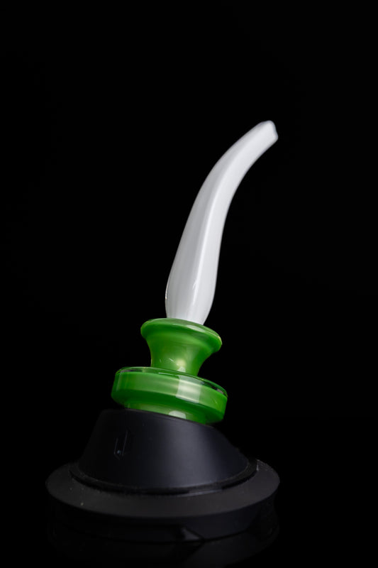 Bear Mountain Studios Cavalier Dry Puffco Top - Green And White