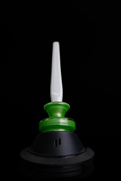 Bear Mountain Studios Cavalier Dry Puffco Top - Green And White