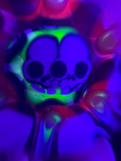 Lil Bear Multi Skull Dotstack Marble