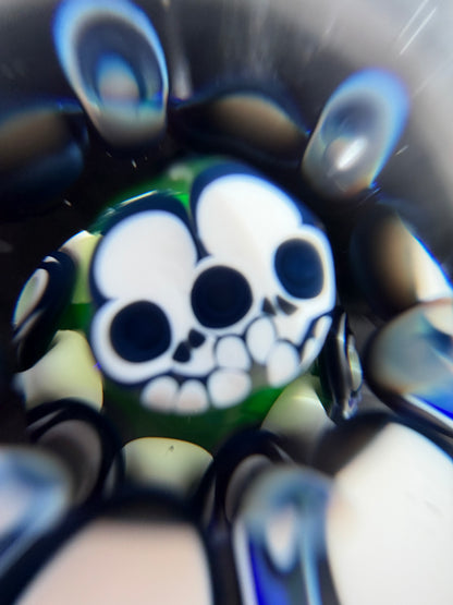 Lil Bear Multi Skull Dotstack Marble
