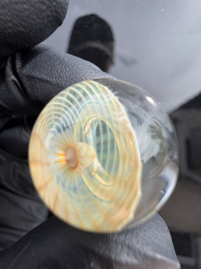 Beak Glass 25mm Air Trap & Fume Marble