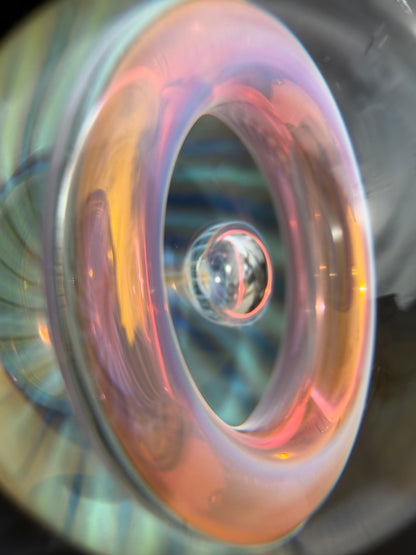 Beak Glass 28mm Air Trap & Fume marble