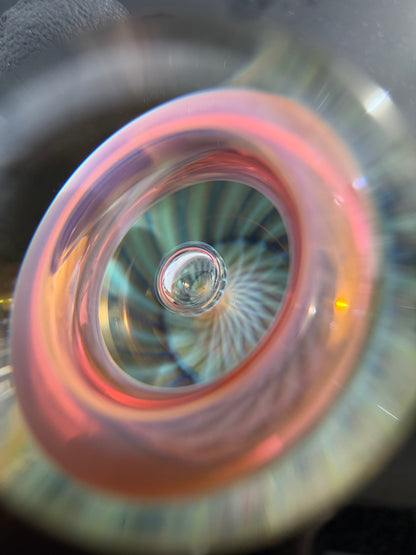 Beak Glass 28mm Air Trap & Fume marble