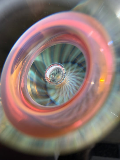 Beak Glass 28mm Air Trap & Fume marble