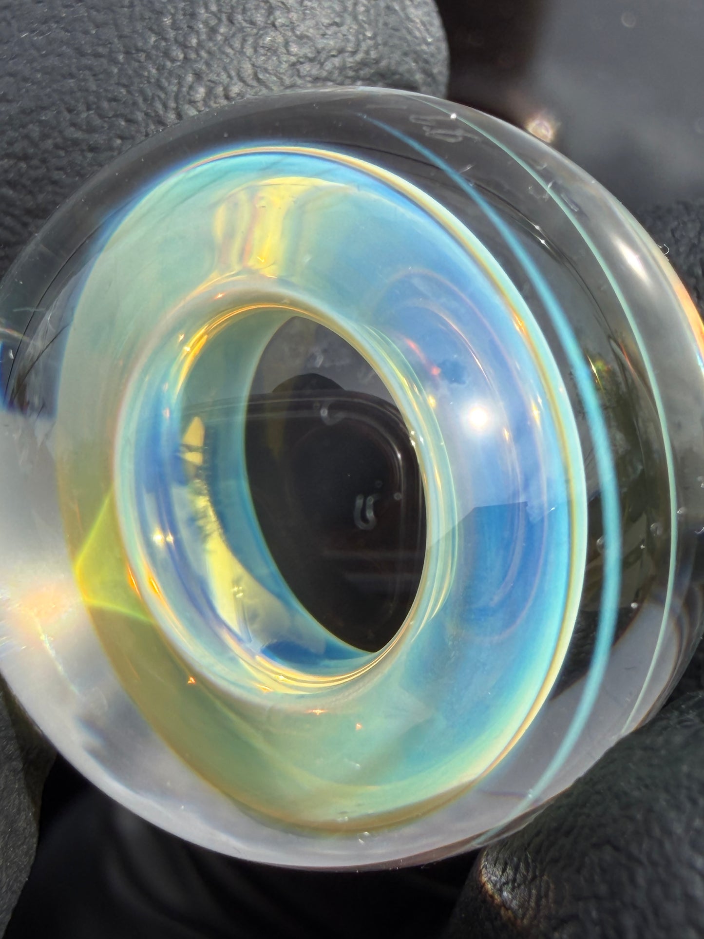 Beak Glass Air Trap Donut Marble