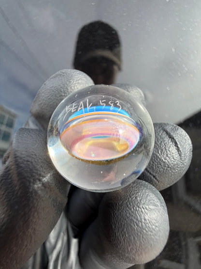 Beak Glass Air Trap Donut Marble