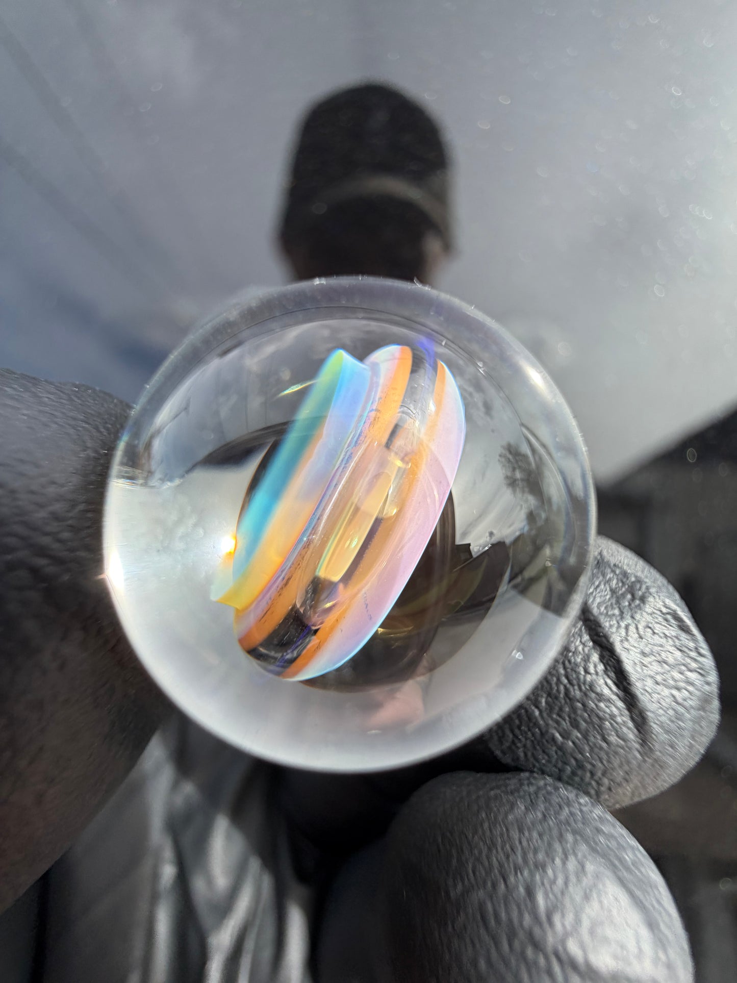 Beak Glass Air Trap Donut Marble