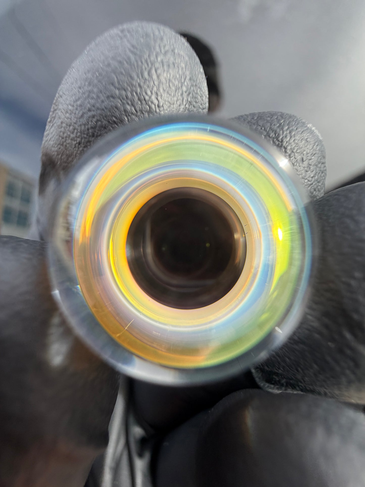 Beak Glass Air Trap Donut Marble