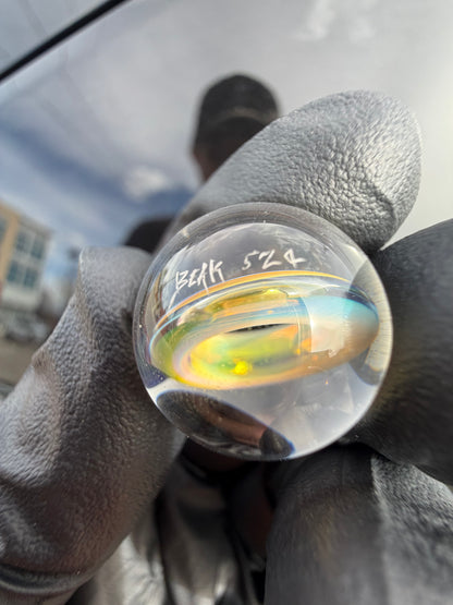 Beak Glass Air Trap Donut Marble