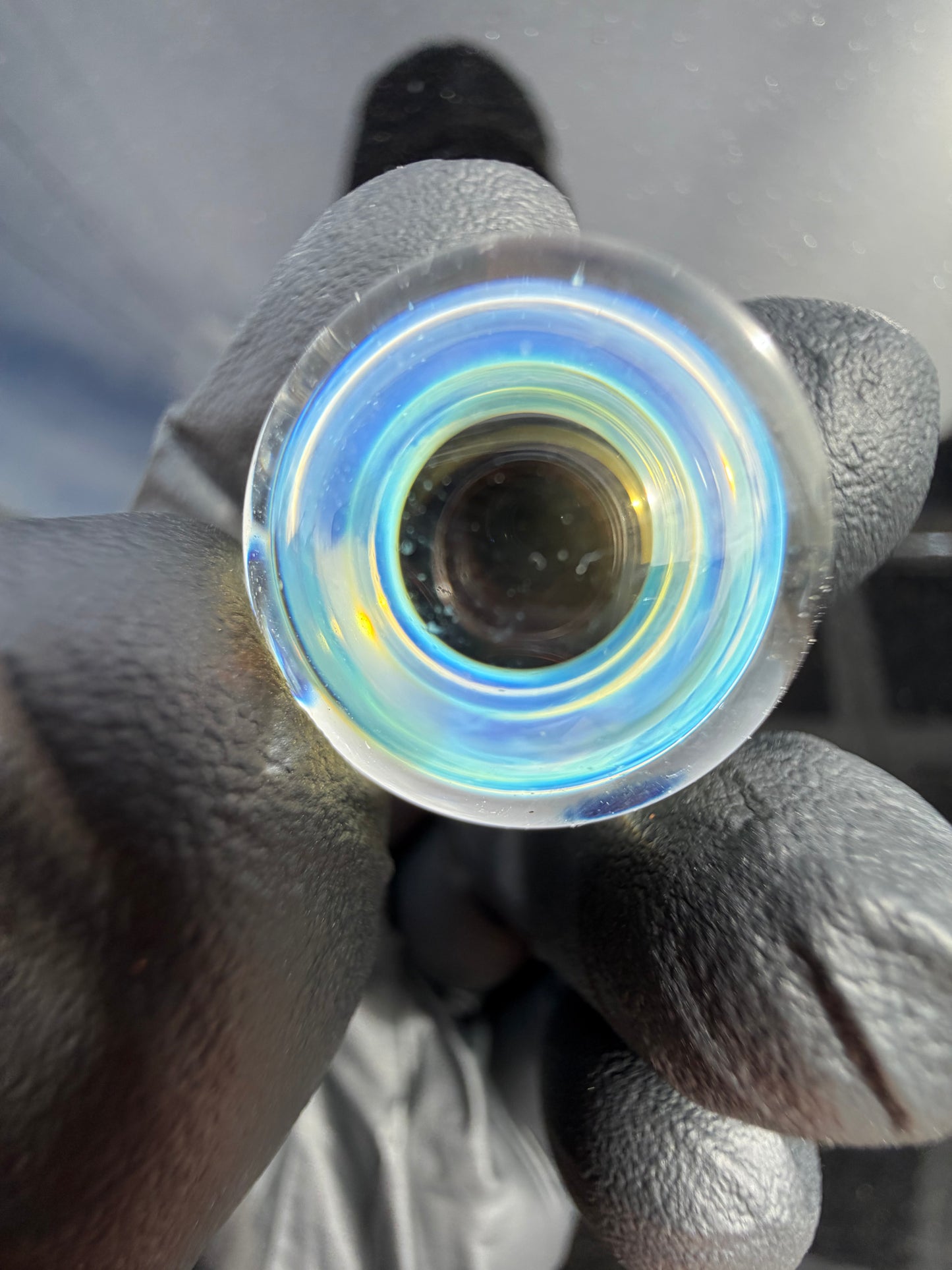 Beak Glass Air Trap Donut Marble