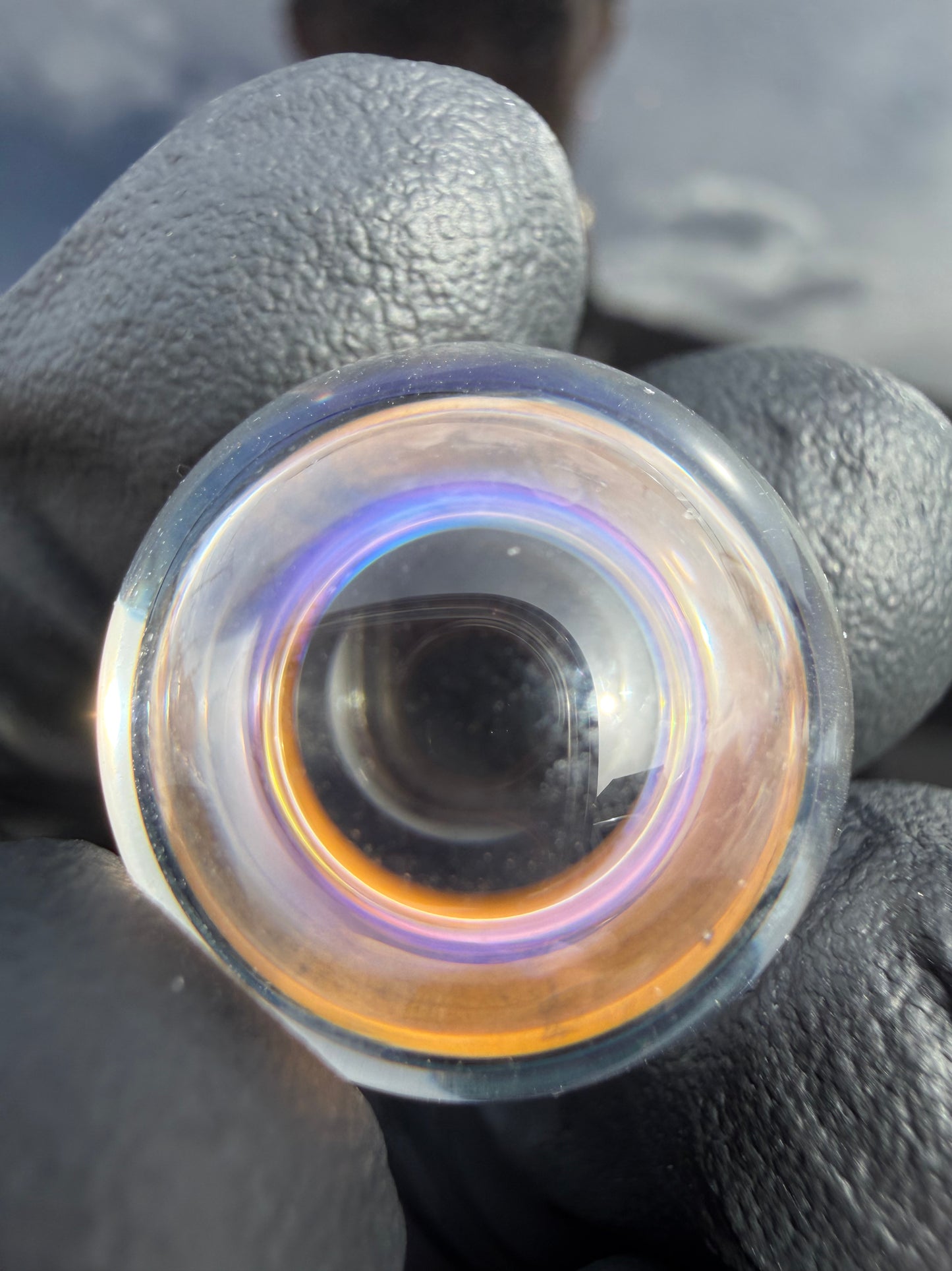 Beak Glass Air Trap Donut Marble