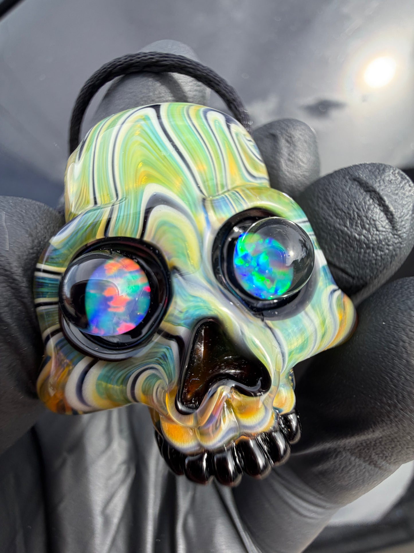 AKM X Alex Ubatuba Skull Pendant