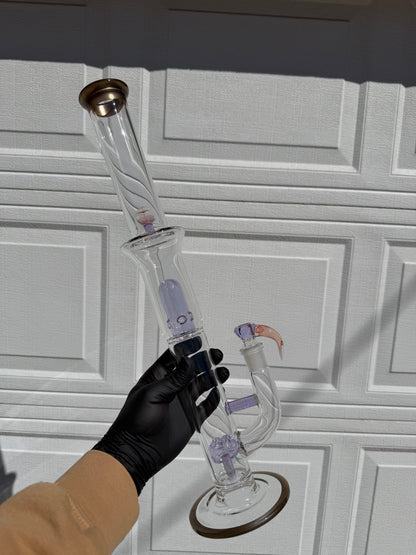 Foundation Glass Two Stage Color Accent Tube