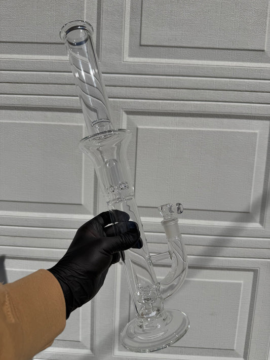 Foundation Glass Two Stage Clear Tube