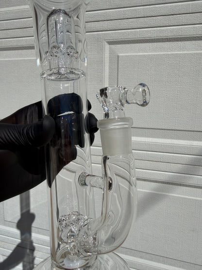 Foundation Glass Two Stage Clear Tube