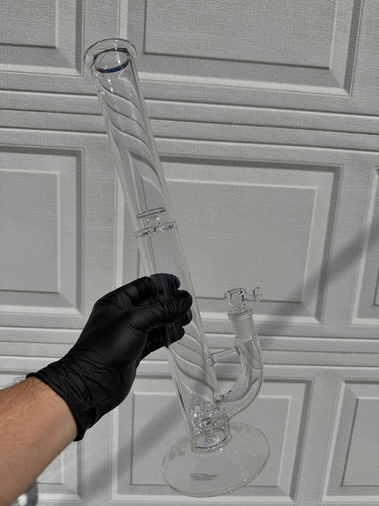 Foundation Glass Single Stage Clear Tube