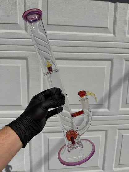 Foundation Glass Single Stage Color Accent Tube