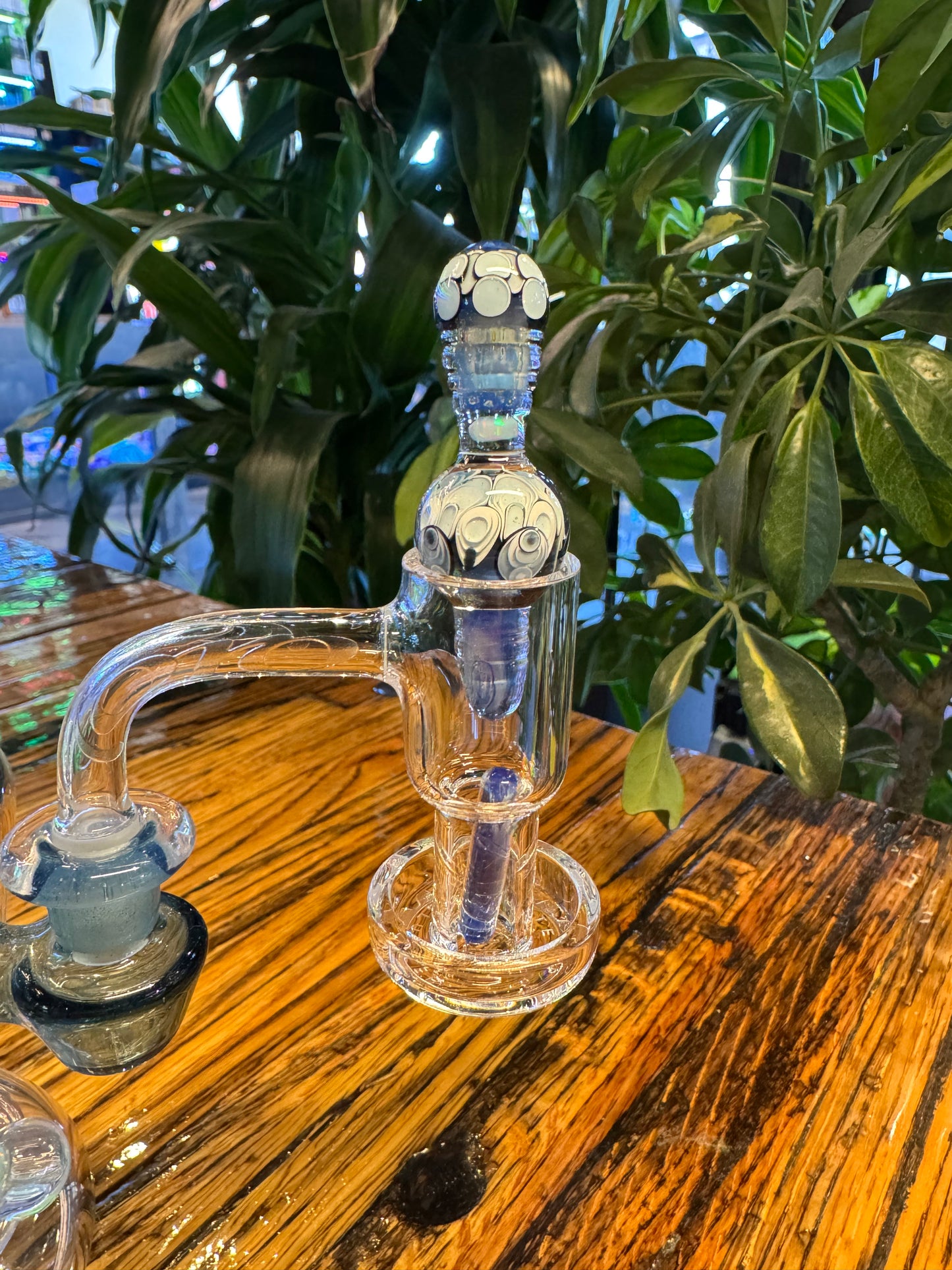 Commander x Oni.Glass Dot Stack Slurper Set