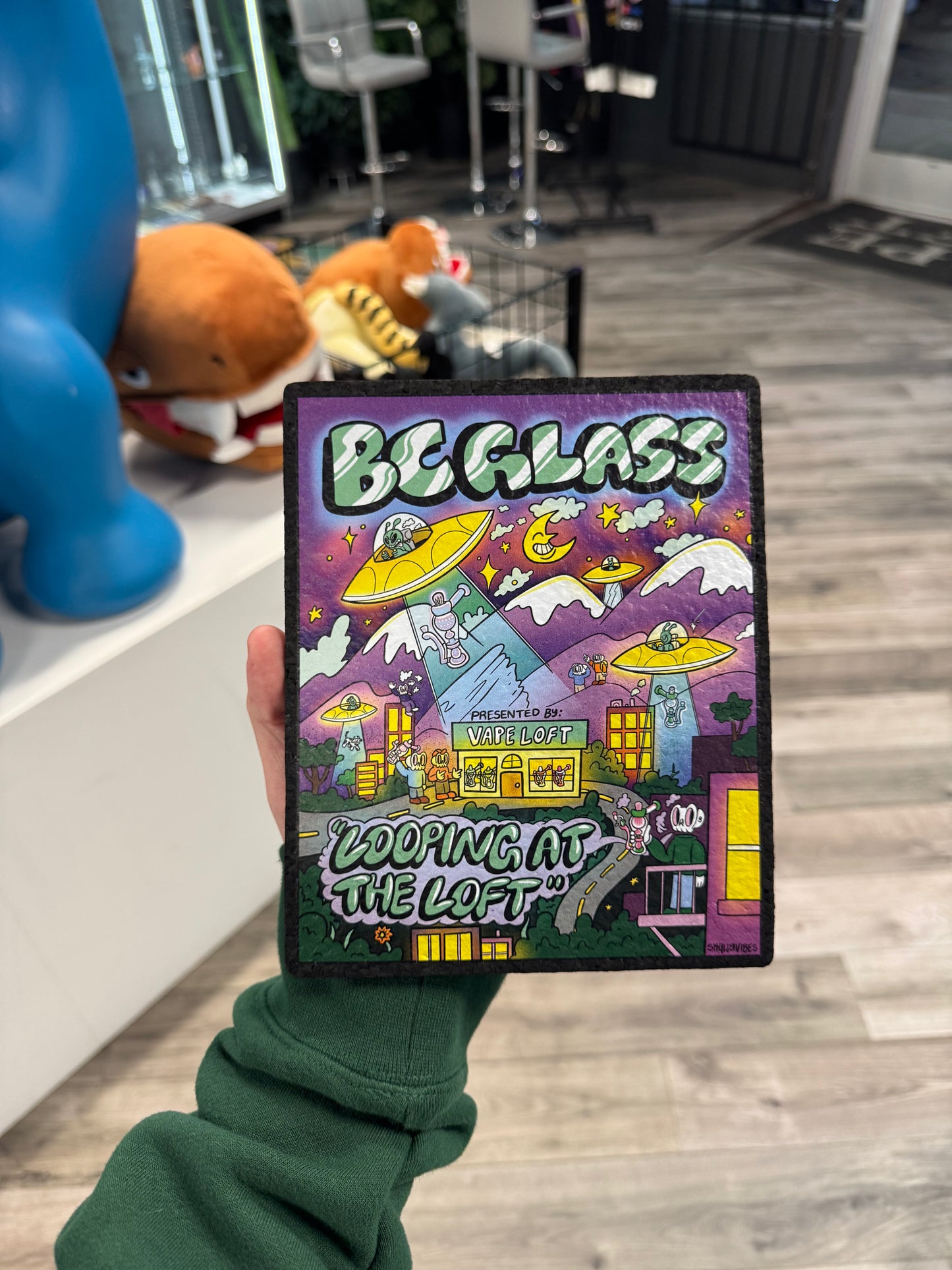 BC Glass Moodmat - Looping At The Loft