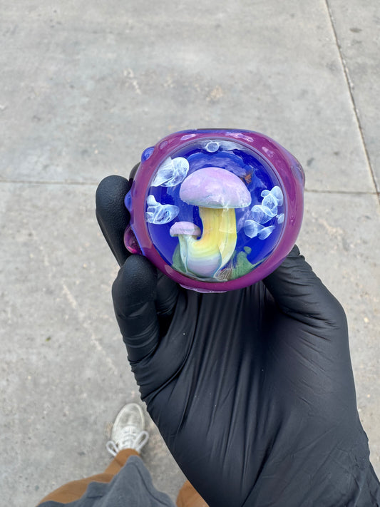 Berzerker Glass Mushroom Spoon