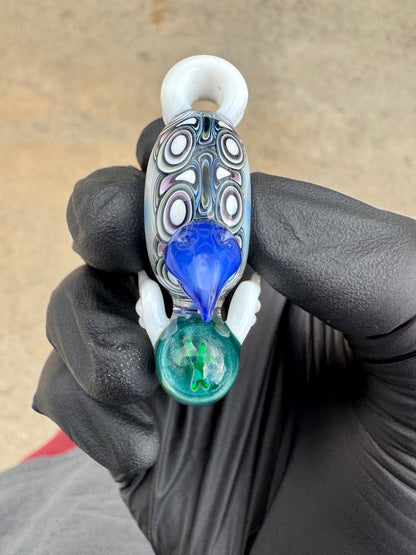 Calbo X Yoshinori Kondo Dotstack Bird Pendant