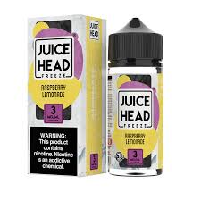 Juice Head E-Liquid - Raspberry Lemonade Freeze