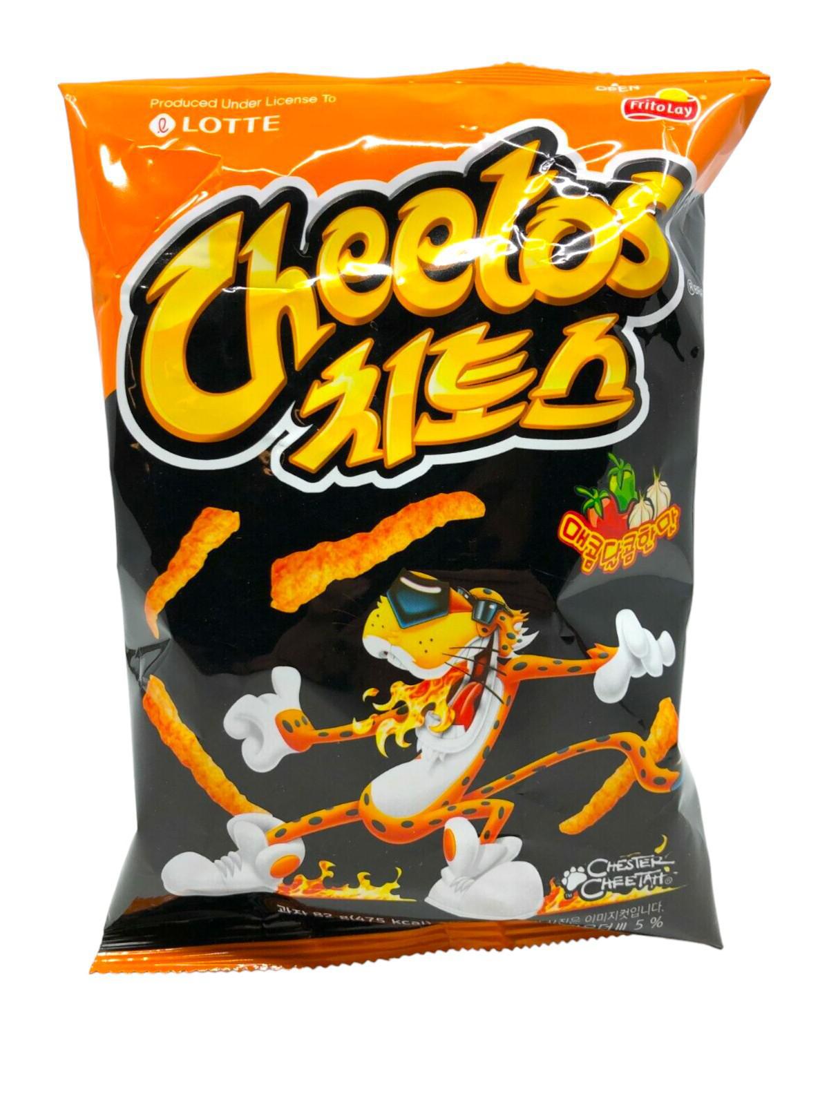 Fritolay Cheetos Spicy And Sweet Flavor