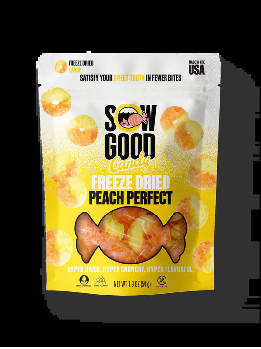 Sow Good Freeze Dried Peach Perfect