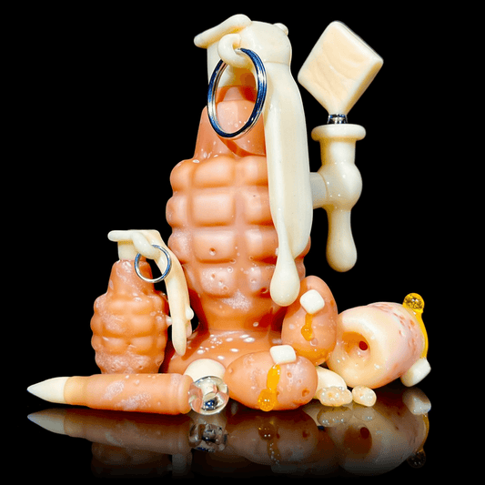 AlecBlowsGlass x Pogo Glass - "Ready for War" Collection