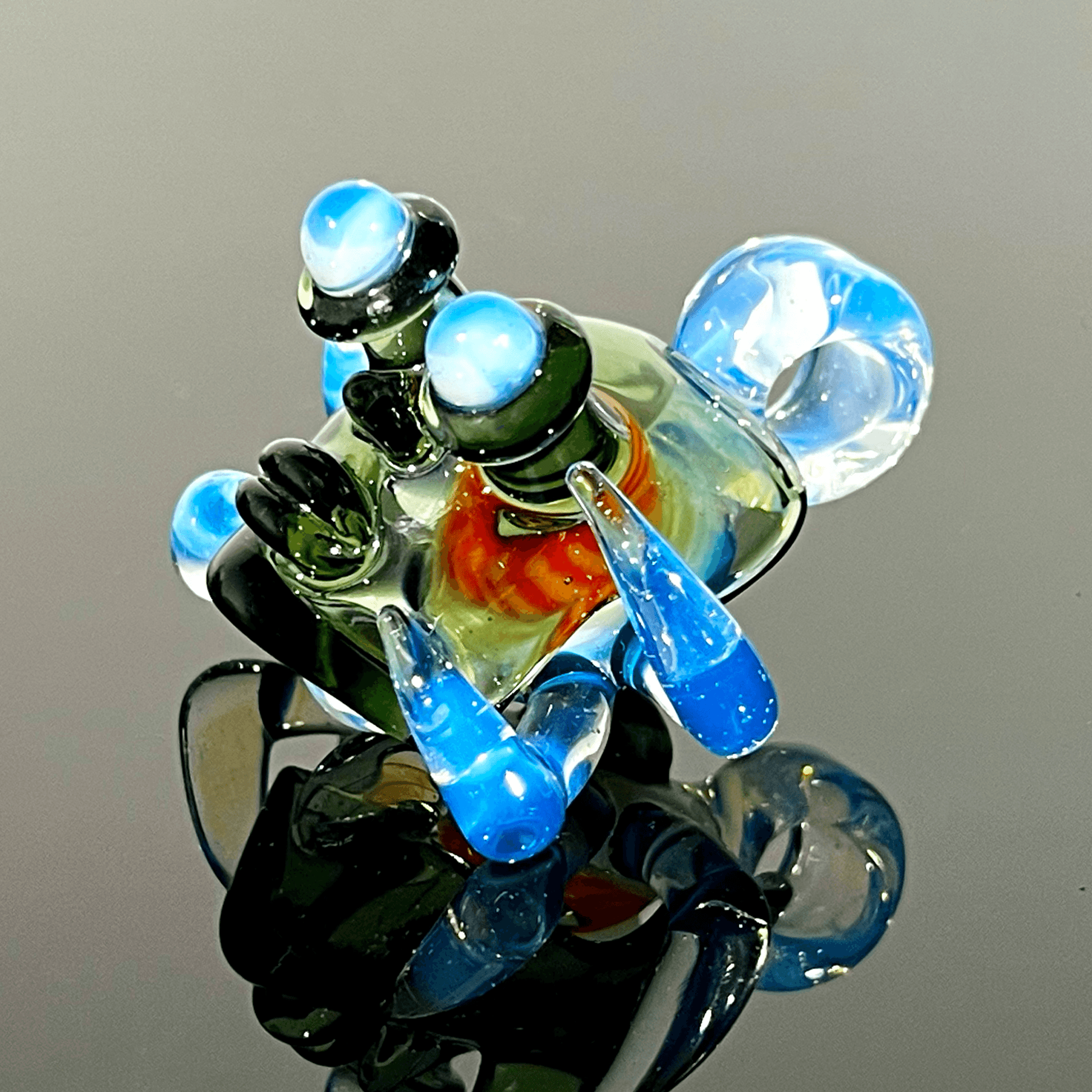 Banjo Glass - Devi-Head Pendant w/ 2 Milli - The Gallery at VL