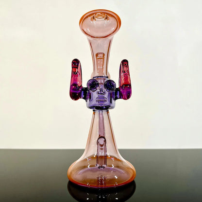 Banjo Glass - Fumed Devi Head Jammer w/ Matching Cap - The Gallery at VL