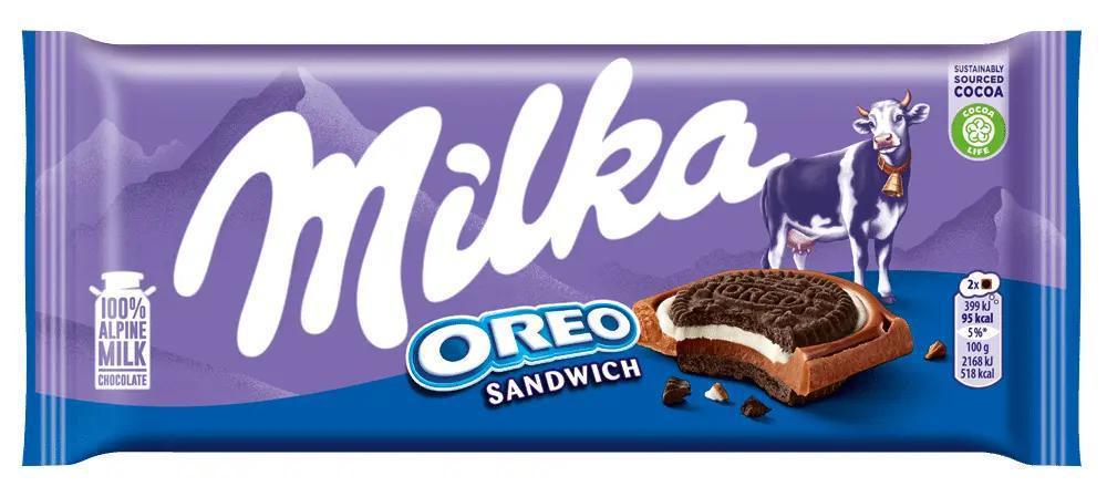 Milka Oreo Sandwich 92g (European)