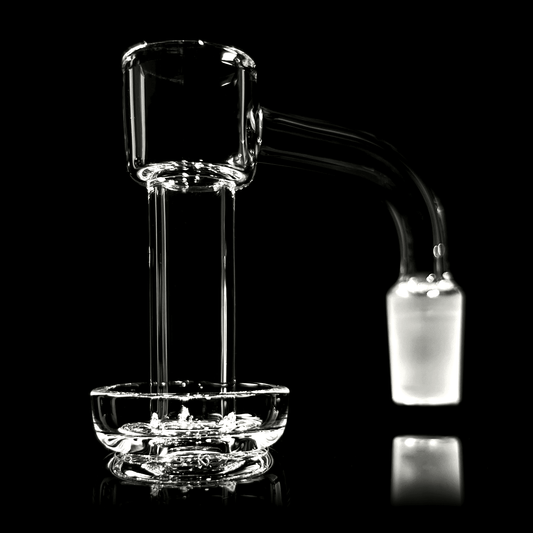 DCS Quartz - Long Beveled Mini Cup Terp Slurper - The Gallery at VL